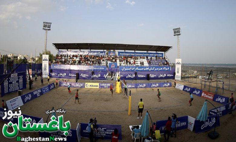 پیروزی ایران در روز اول رقابت های تور والیبال ساحلی آسیا