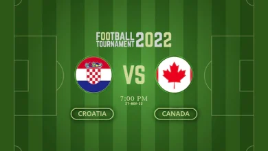 ساعت دقیق بازی کرواسی و کانادا شبکه سوم جام جهانی 2022