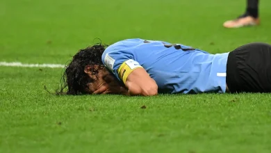 حواشی جنجالی بازی اروگوئه و غنا با اشک های سوارز