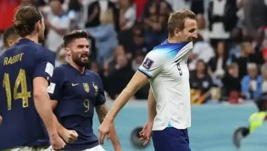 خلاصه بازی فرانسه و انگلیس + ویدیوی گل های مسابقه