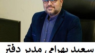 سعید بهرامی مدیر دفتر شناسایی منابع دیجیتال کتابخانه ملی