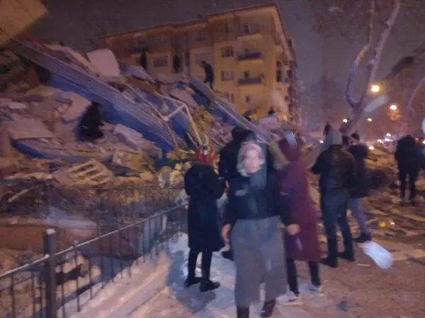  اولین تصاویر از خسارات زلزله وحشتناک 7.8 ریشتری ترکیه
