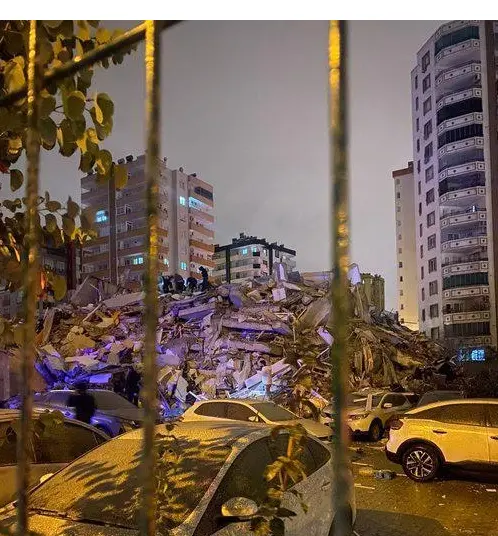  اولین تصاویر از خسارات زلزله وحشتناک 7.8 ریشتری ترکیه