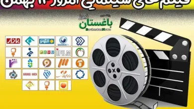 فیلم های سینمایی تلویزیون امروز جمعه 14 بهمن