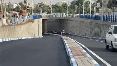 افتتاح طرح تقاطع غیرهمسطح میدان بسیج شهریار