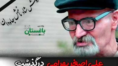 علت فوت علی اصغر بهرامی مترجم ایرانی چه بود؟