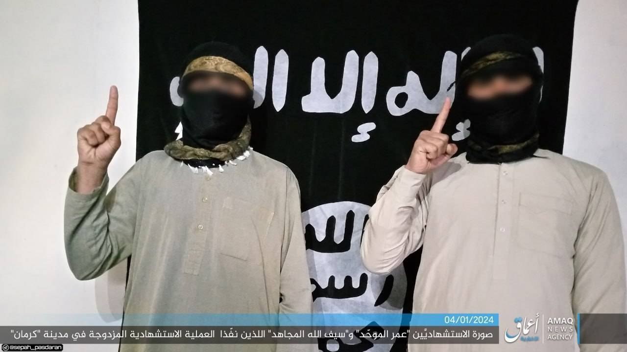 دو عامل انتحاری داعش