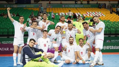 ترکیب تیم ملی فوتسال ایران مقابل ازبکستان (نیمه نهایی)
