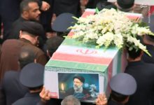 ساعت شروع مراسم تشییع شهید رئیسی امروز در تهران