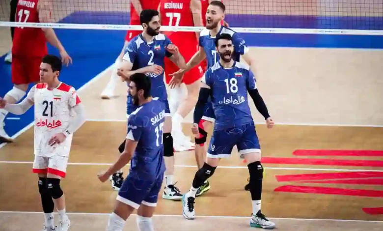 خلاصه بازی والیبال ایران مقابل ترکیه در لیگ ملت ها 2024