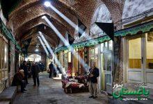 عکس بازار غله ارومیه در دوران احمدشاه قاجار