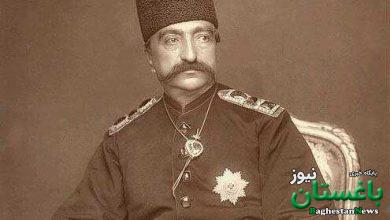 ناصرالدین شاه در حال صرف ناهار + عکس | میز غذای قاجاری را ببینید