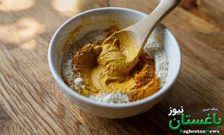 از بین بردن موهای زائد با زردچوبه
