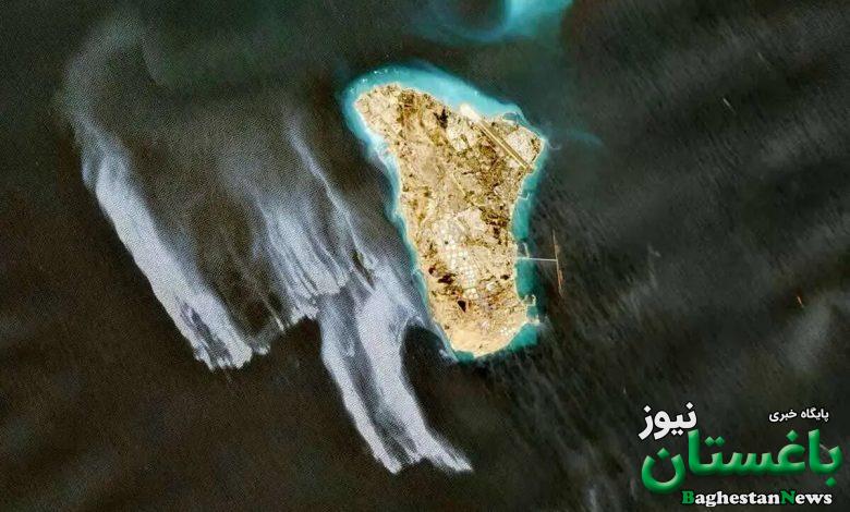 آلودگی نفتی در اطراف جزیره خارک