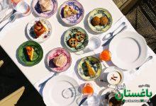 خاویار و تارت سالمون صبحانه