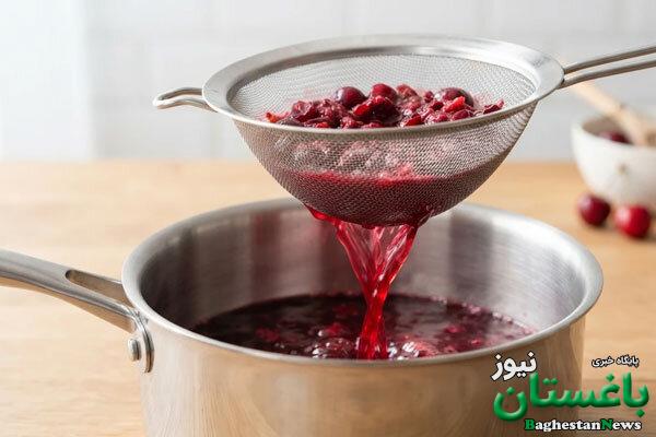 طرز تهیه شربت آلبالو با هسته تصویری