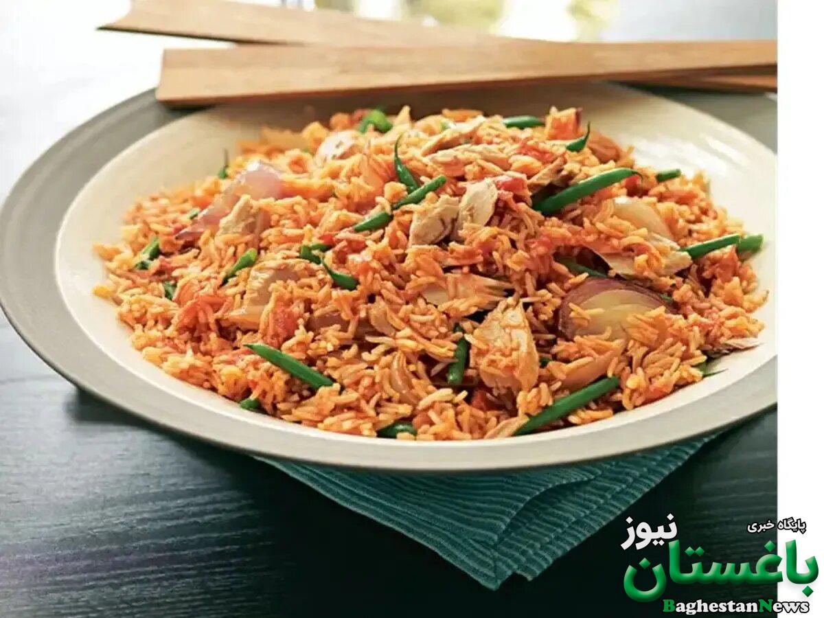 پلو بندری؛ غذای جنوبی خوشمزه با تن ماهی