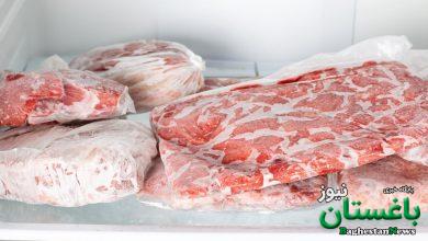 گوشت و مرغ یخ زده