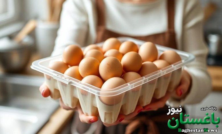 تخم مرغ - پخت نیمرو در مایکروفر