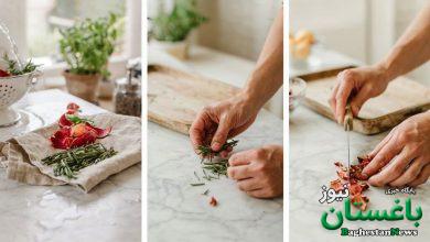 ساخت رنگ موی طبیعی در خانه با پوست انار و چای سیاه