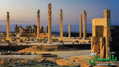 تخت جمشید حدود ۸۷ سال قبل + عکس