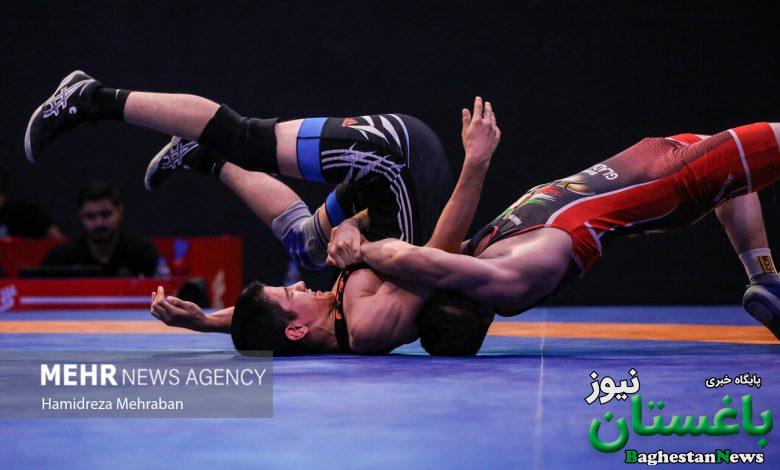 فینال لیگ کشتی نوجوانان استان تهران
