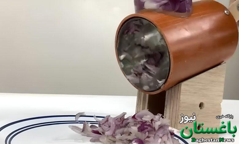 نحوه ساخت خردکن پیاز با قوطی کنسرو! + ویدئو