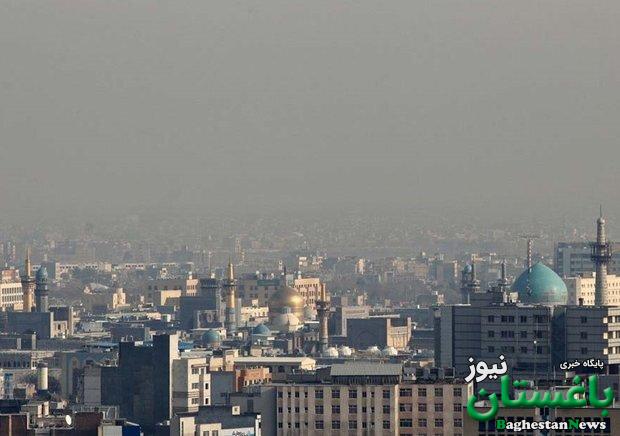 مشهد - آلودگی هوای مشهد